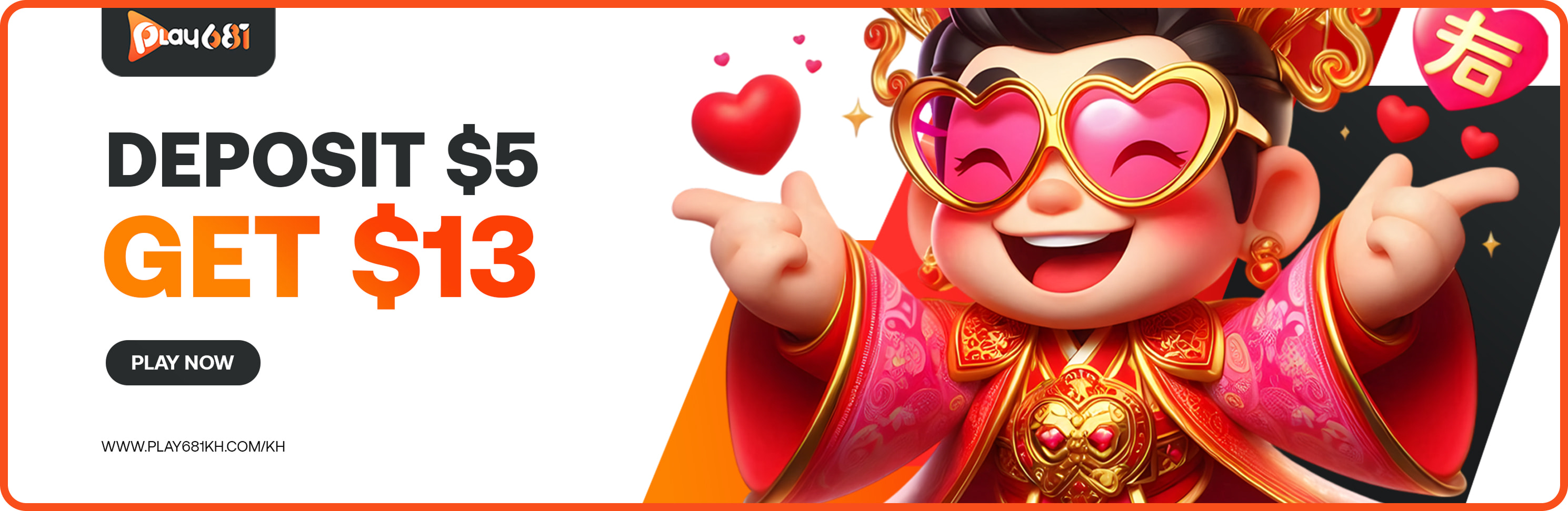 Deposit $5, Get an $8 Bonus