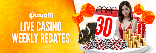 Live Casino Weekly Rebates